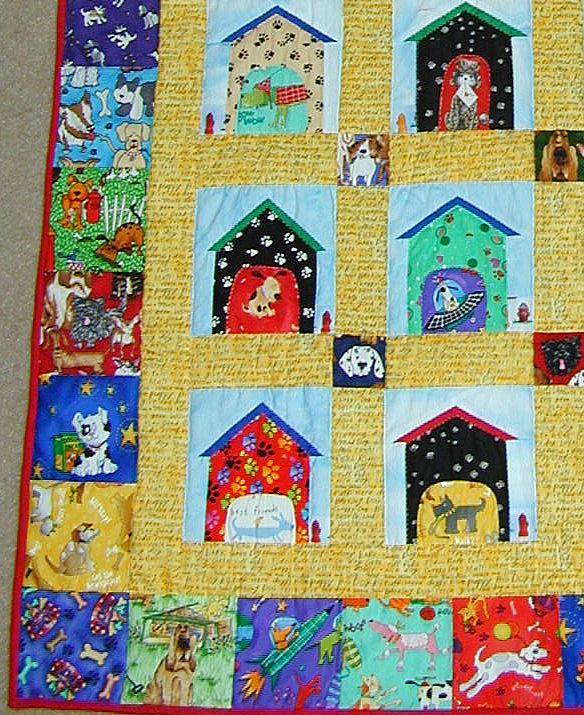 Daphne's quilt detail