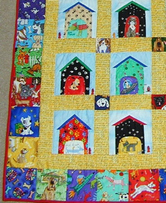 Daphne's quilt detail