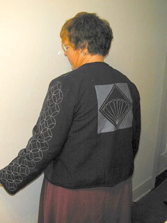 Back of the Japanese jacket